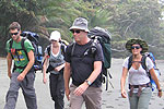 Halpern family in the trekking to Corcovado © by OA:modio